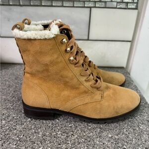 Kate Spade Tan Suede Women's Boots